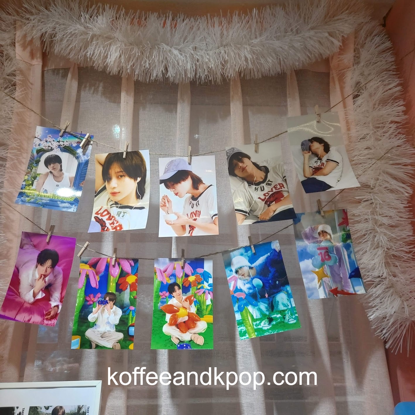 cafe event 当選トレカ　ソンミン Lee Taemin (태민) Birthday Cafe, July 21st, 2024 – Koffee & Kpop