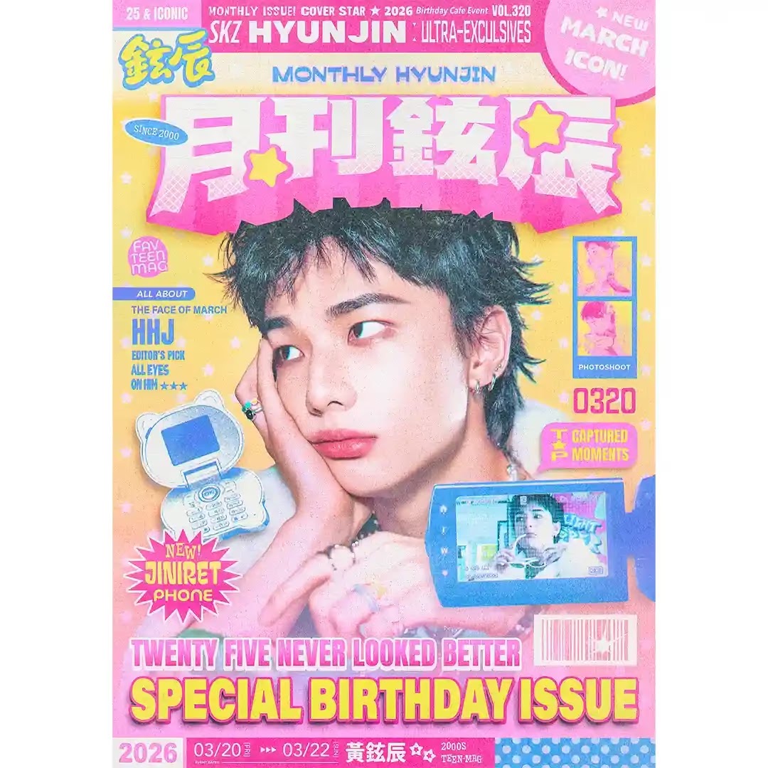 Hyunjin Birthday Cafes, 2026 – Koffee & Kpop